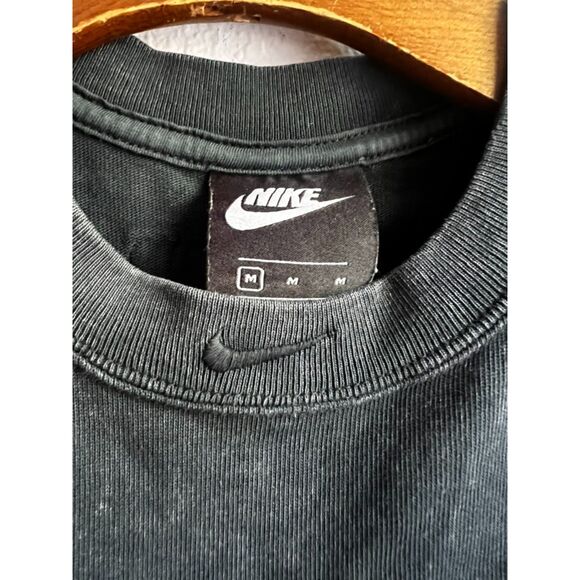 Nike Crew-Neck Acid Wash Retro Cropped Sleeveless Top - Size Medium - Picture 6 of 6